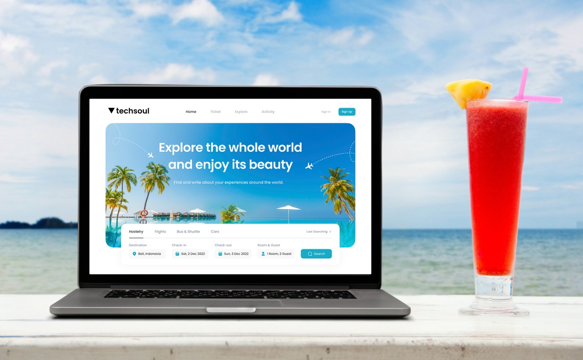 techsoul travel website